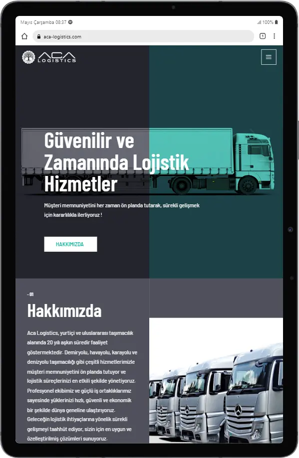 ACA-Logistics Web Tasarı Görselleri - ACA Dijital Danışmanlık (3)