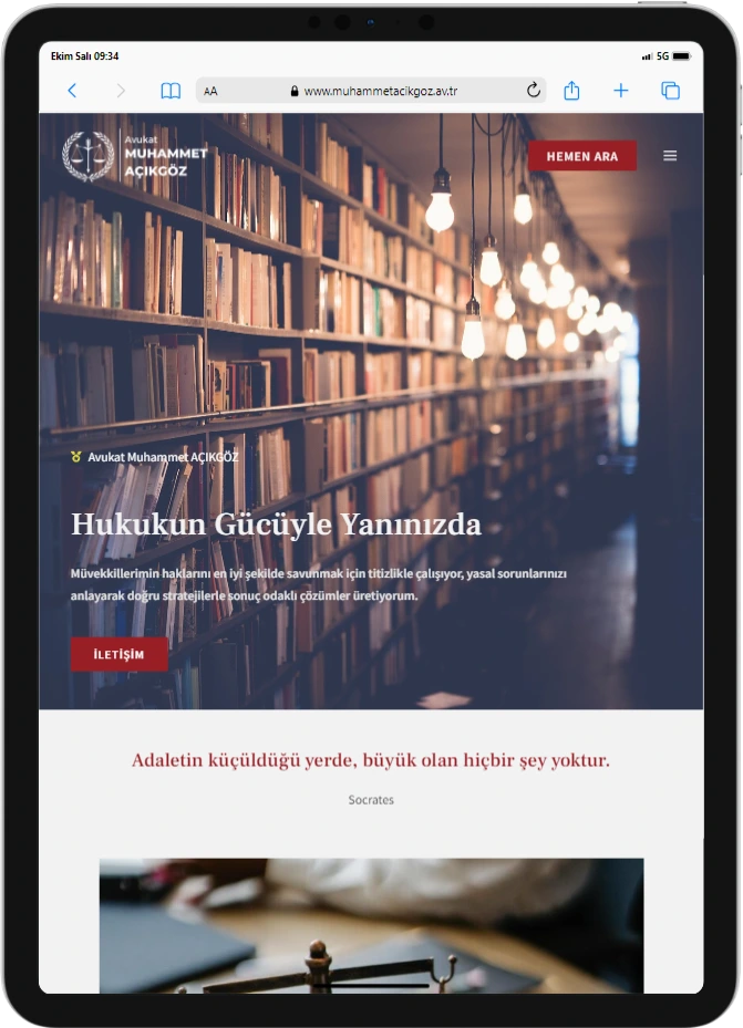 avukat-muhammet-acikgoz-website-tasarimi