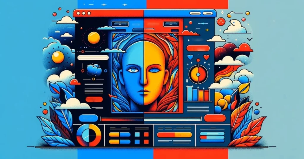 web tasarımında renk psikolojisi